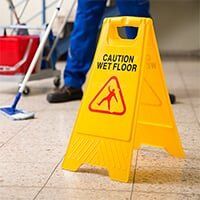 Mopping Floor — Janitorial Services in Batavia, IL