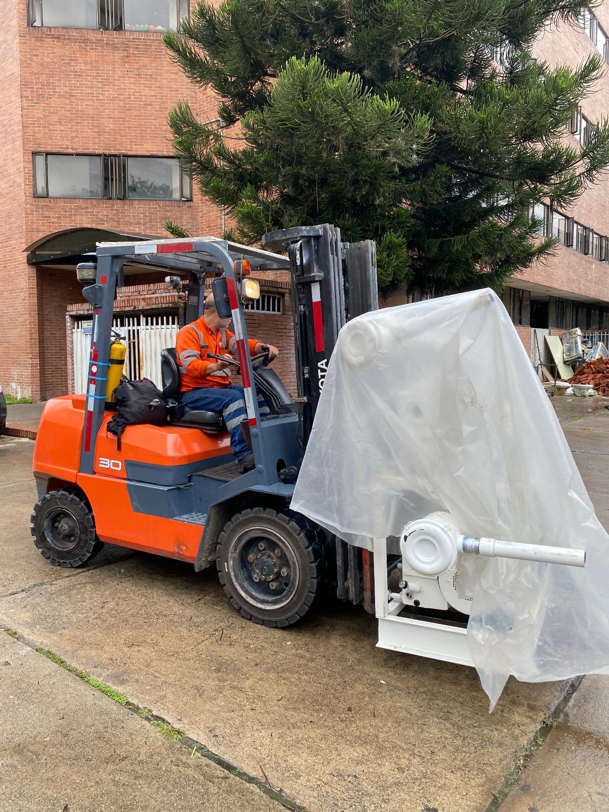 descargue equipos medicos