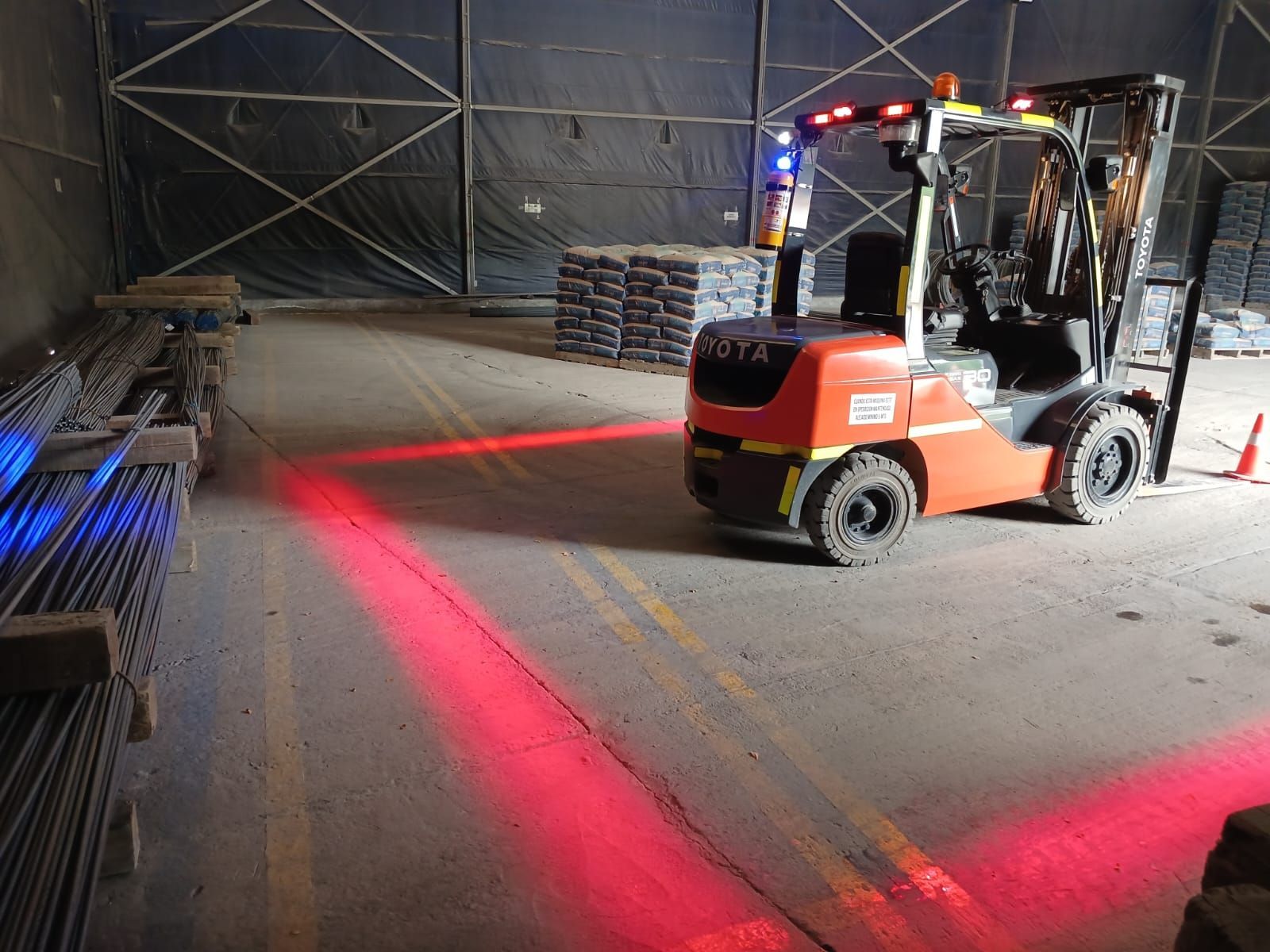 Operacion montacargas