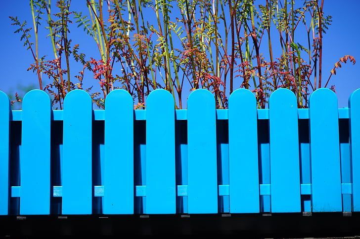 Blue Box fence