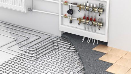 underfloor heating installation