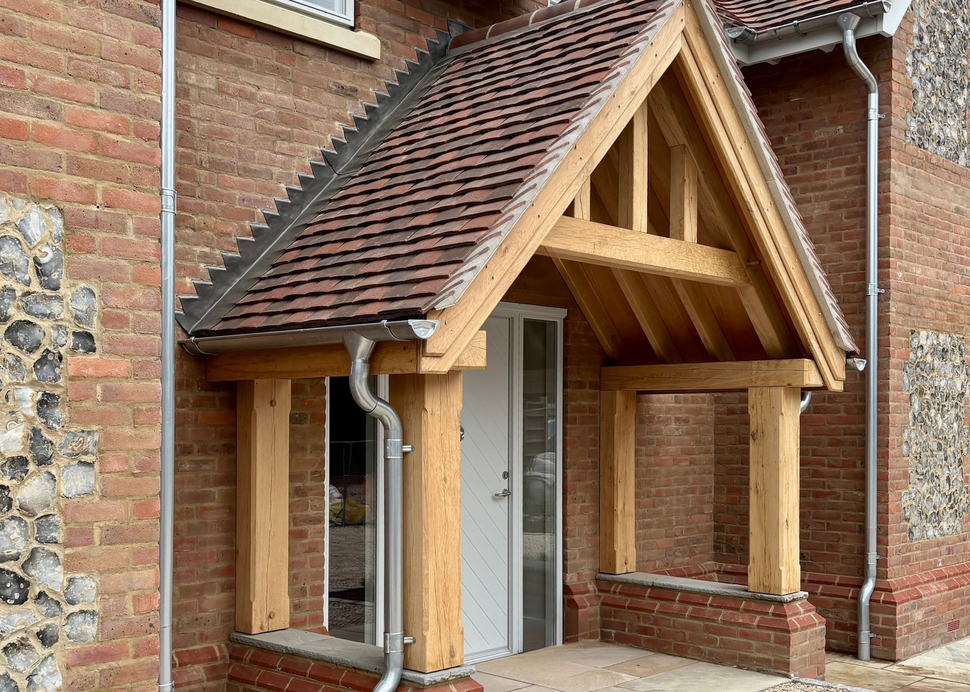 The English Porch Company Yeovil Green Oak Porch