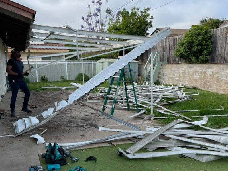Shed removal , Deck removal and Hot Tub removal in California