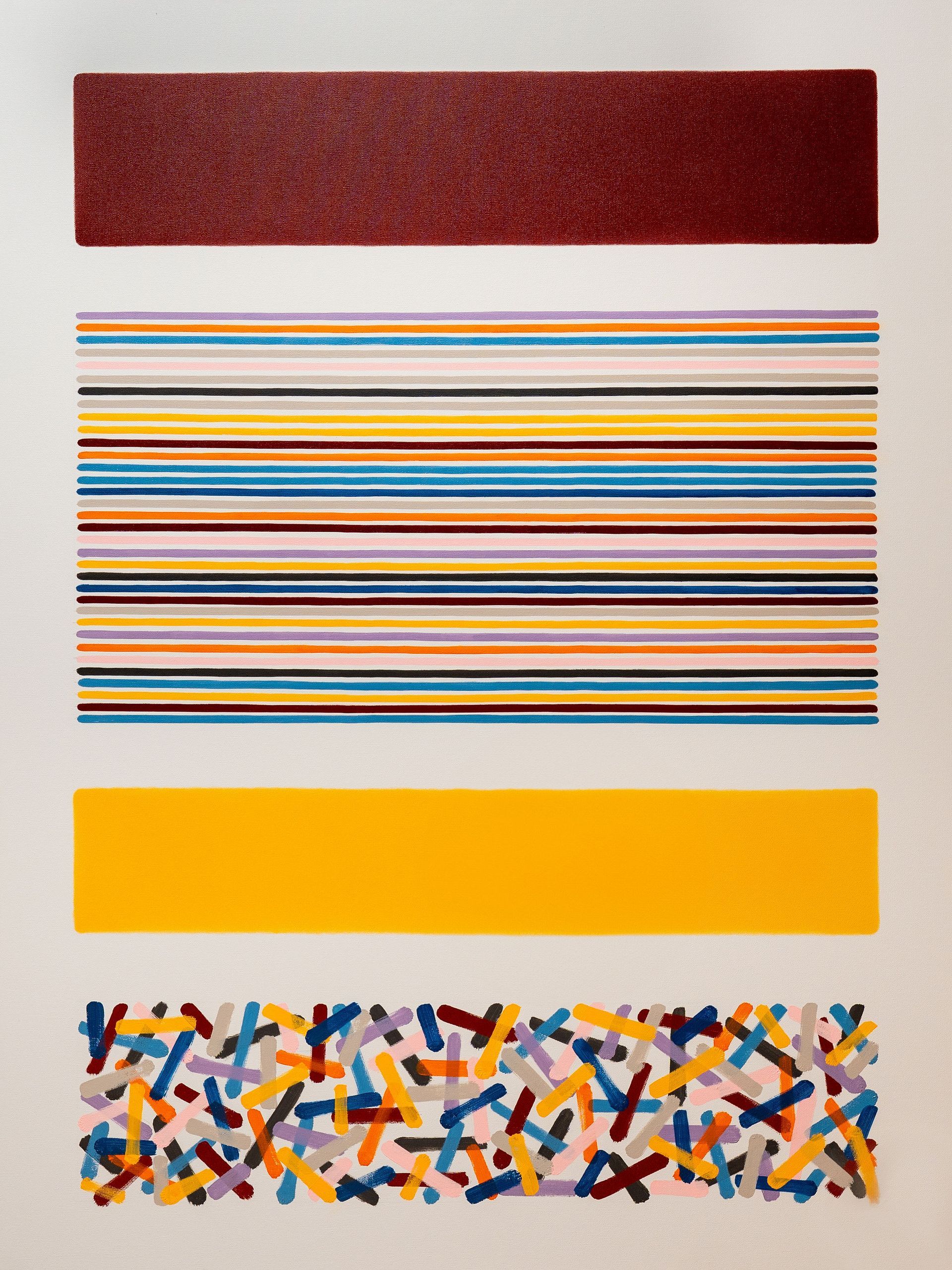 Fences, Gray and Yellow #2