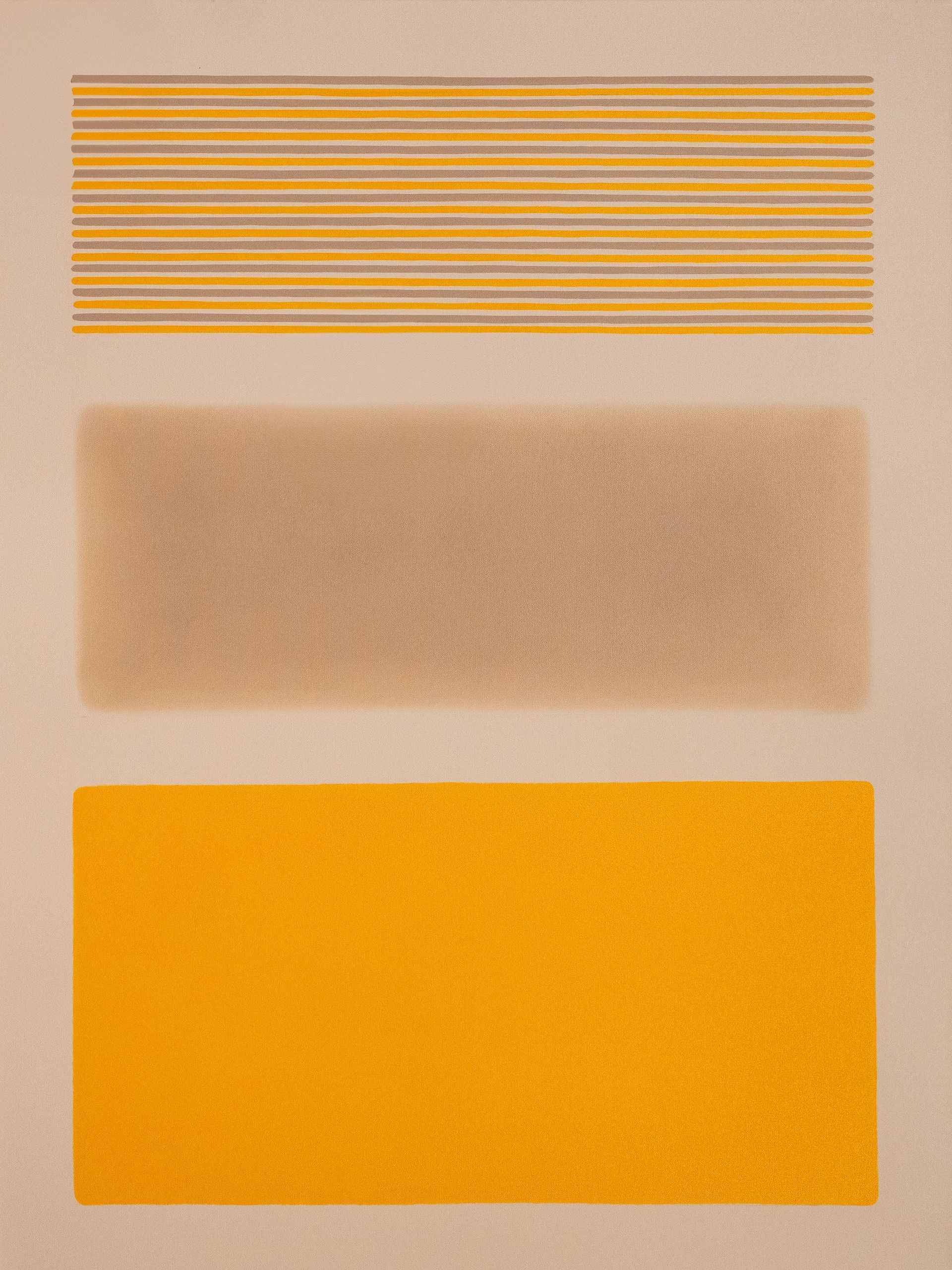 Fences, Gray and Yellow #1