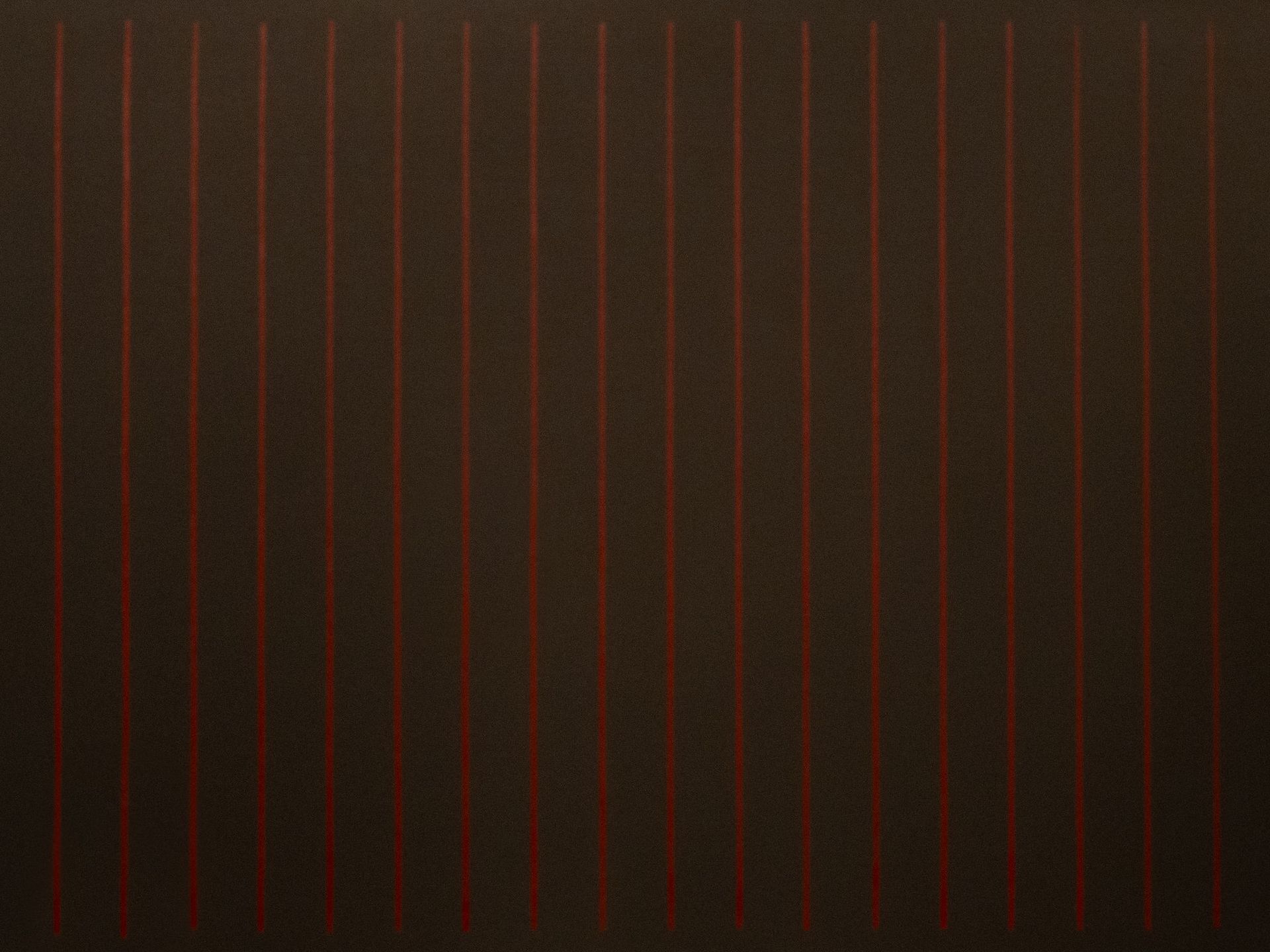 Fences, Red on Black