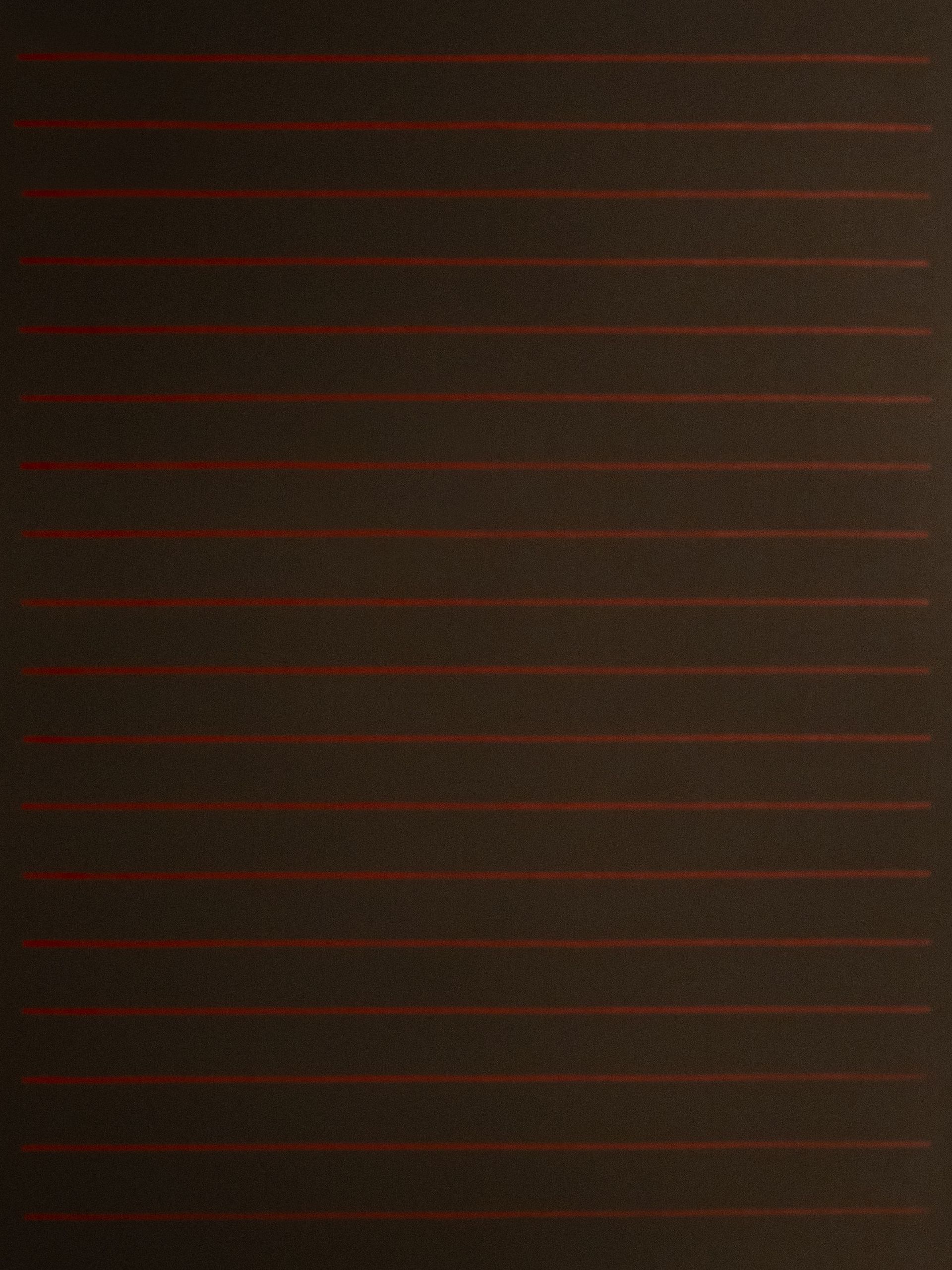 Fences, Red on Black