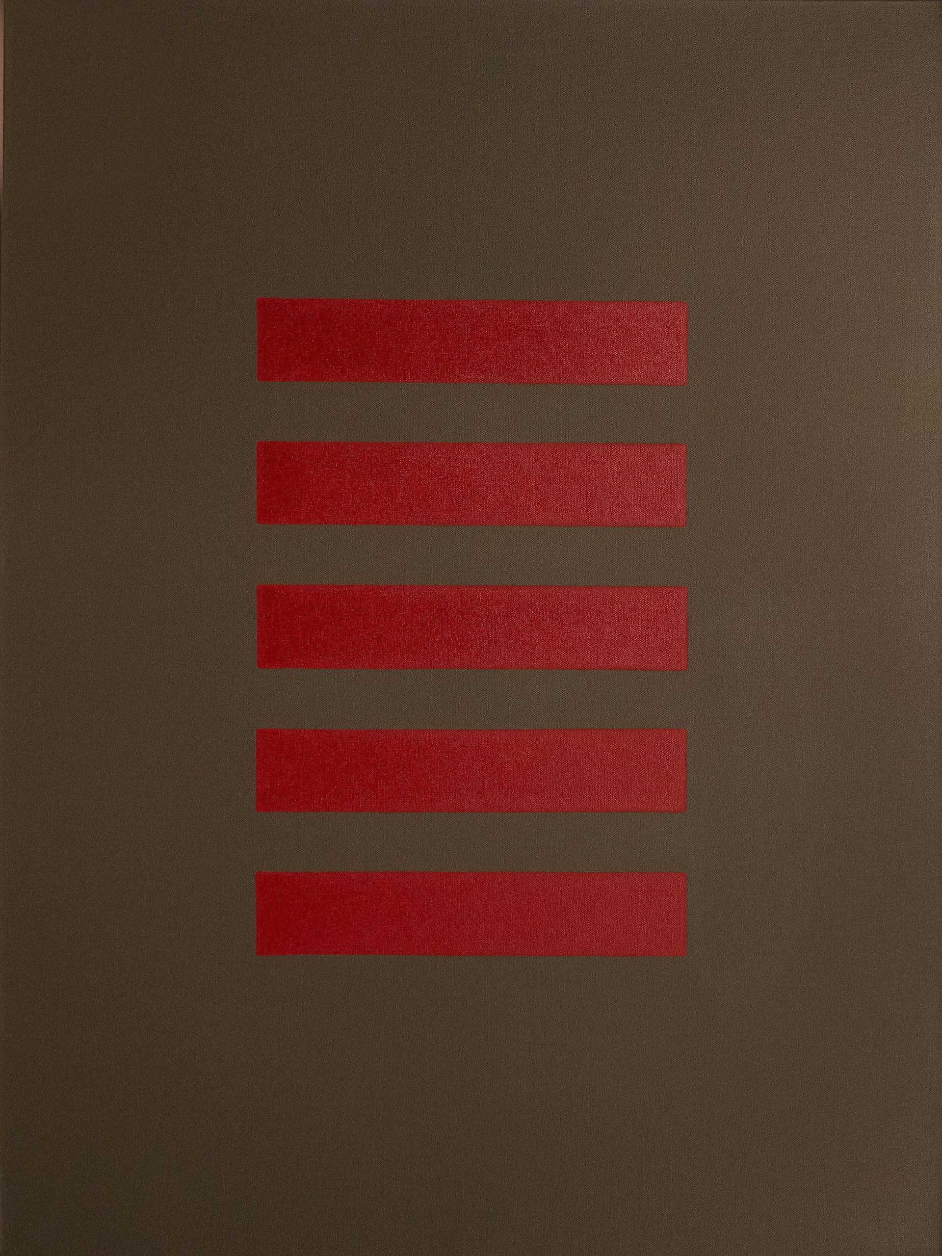 Fences, Red on Green