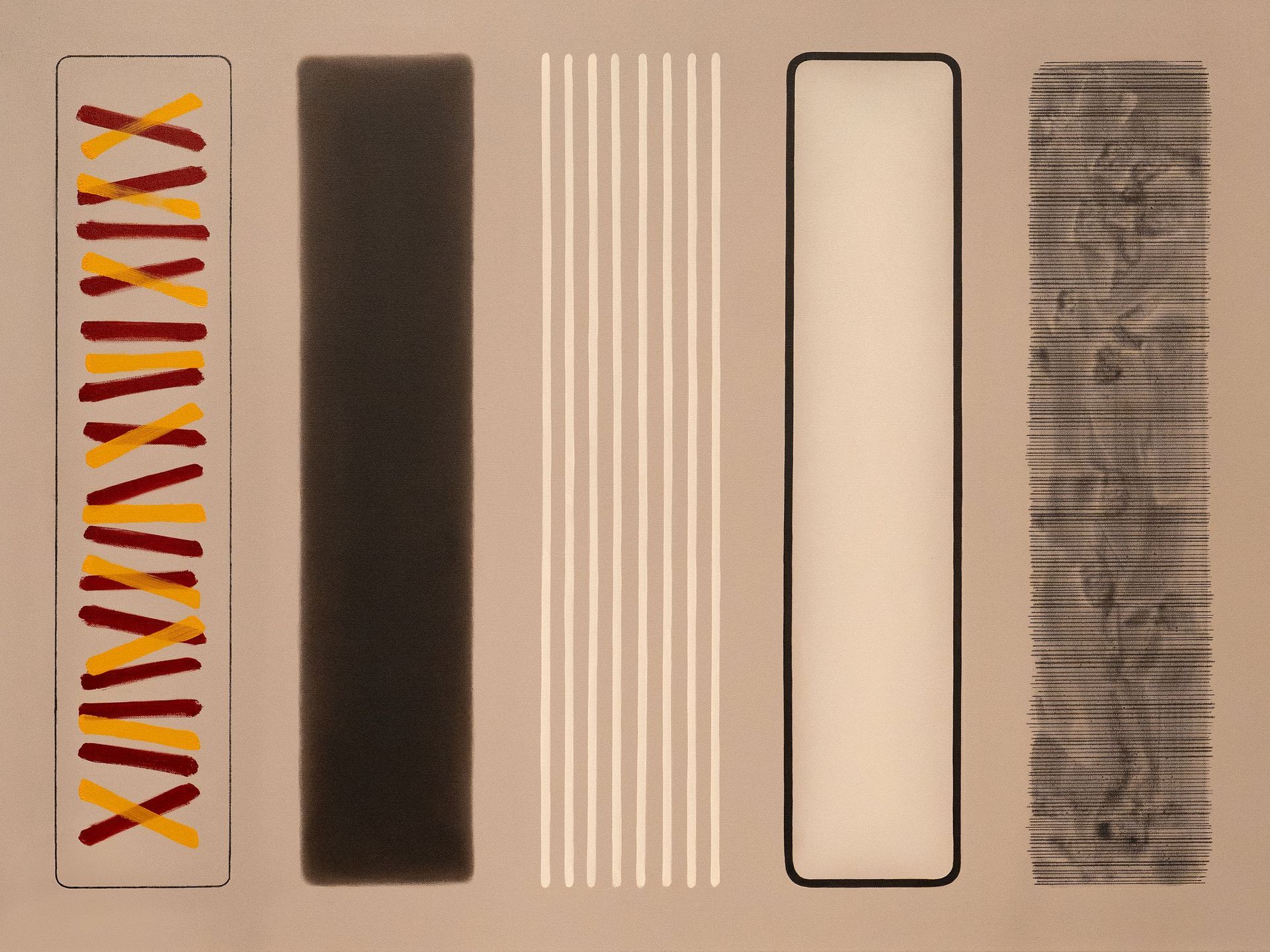 Fences, Red and Yellow Enclosed