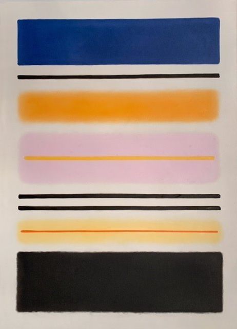 Fences, Yellow on Pink