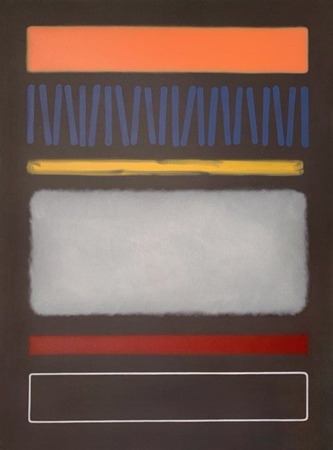 Fences, White on Black