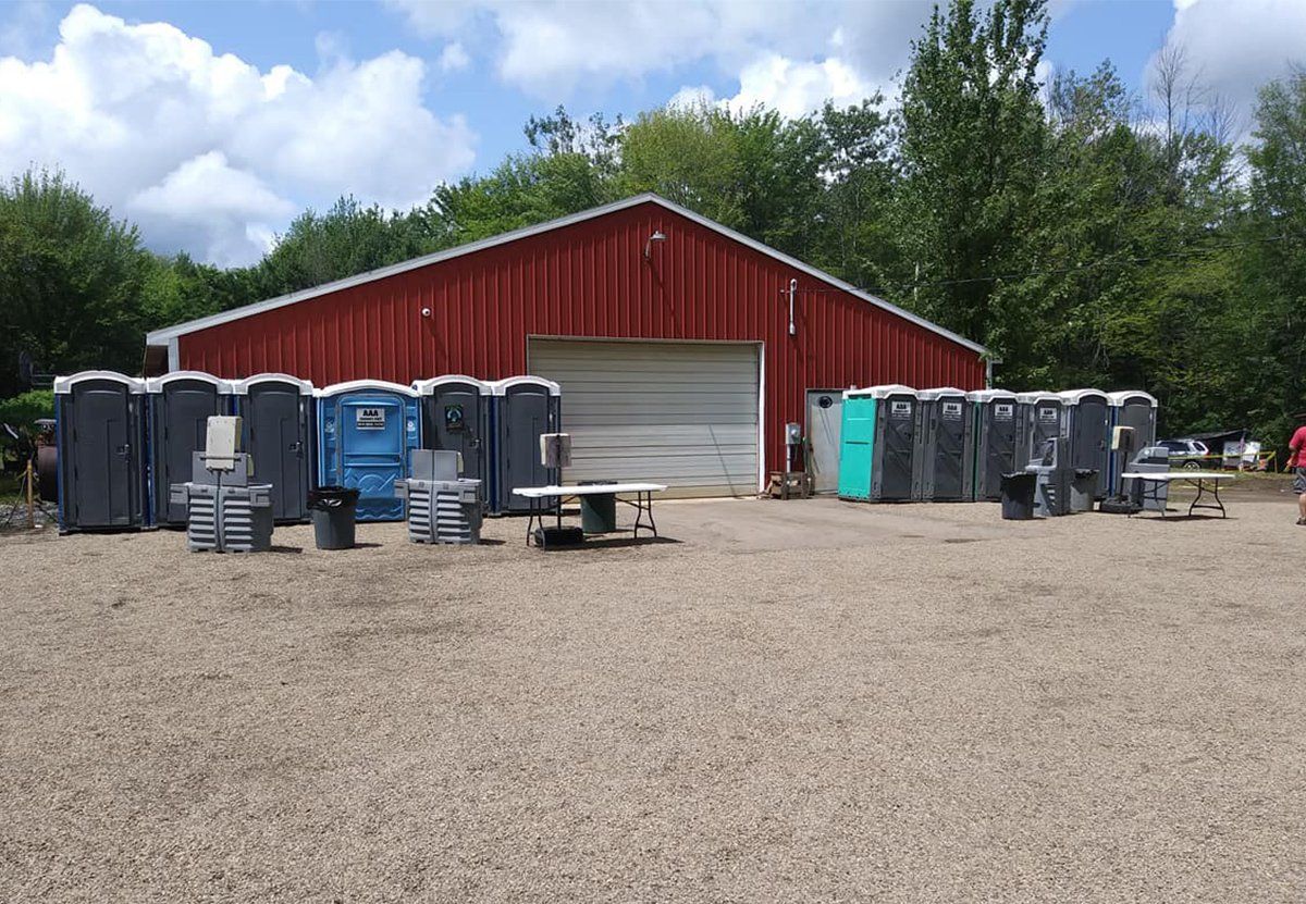 Portablet Toilet Warehouse — Erie, PA — Moore Sanitation