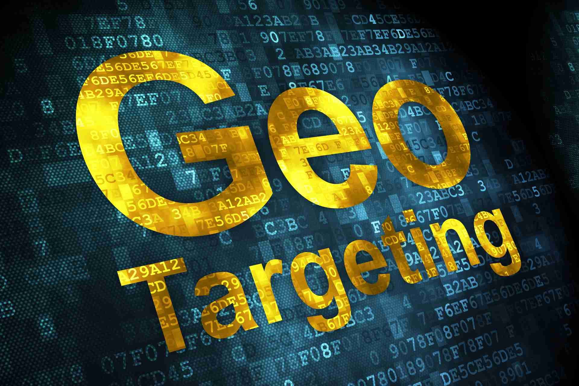 geo targeted content​