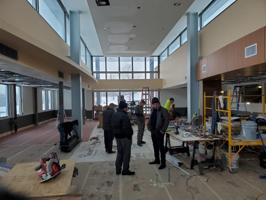 commercial development partners shaking hands