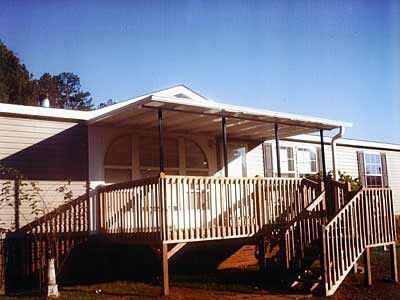 Home with a Large Deck and Stairs — Greenville, SC — Greenville Aluminum