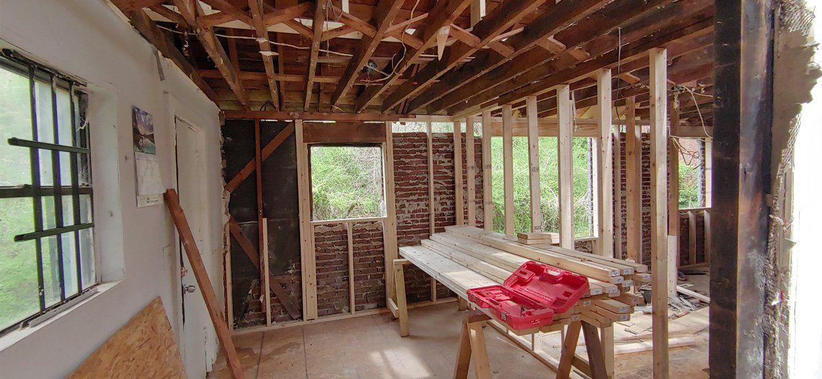 House under renovation — Tucker, GA — G&R Construction