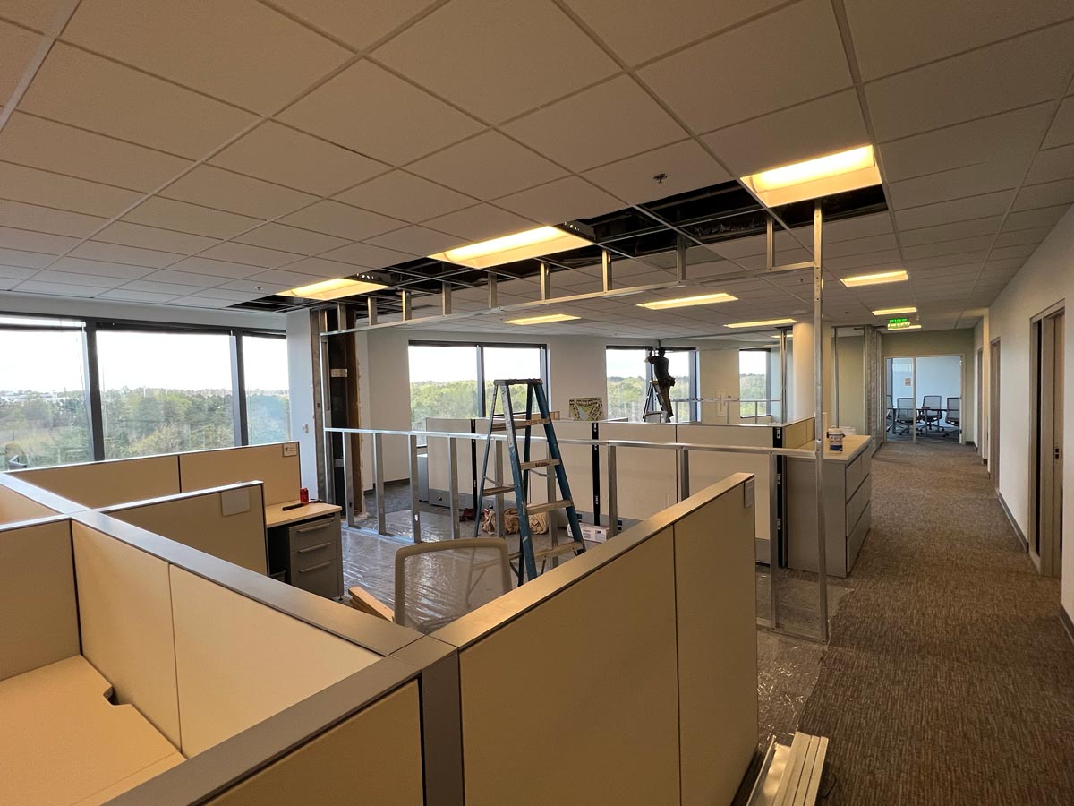 Office under construction — Tucker, GA — G&R Construction