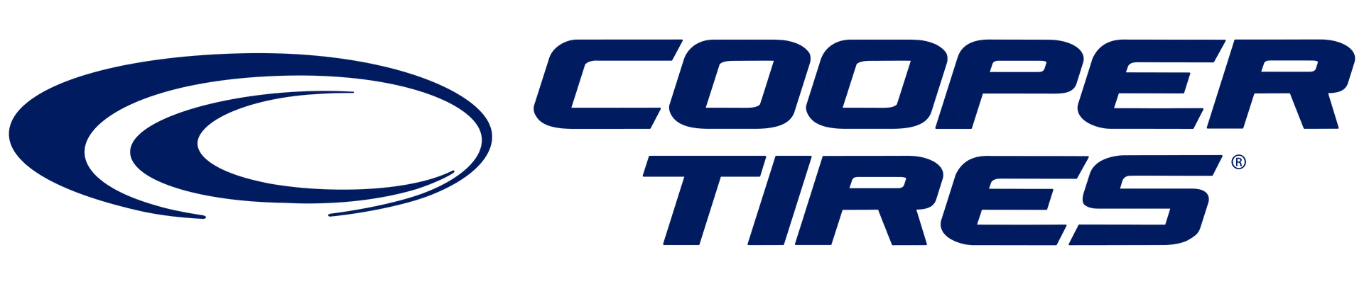 Cooper Tires logo with a stylized tire graphic and text.