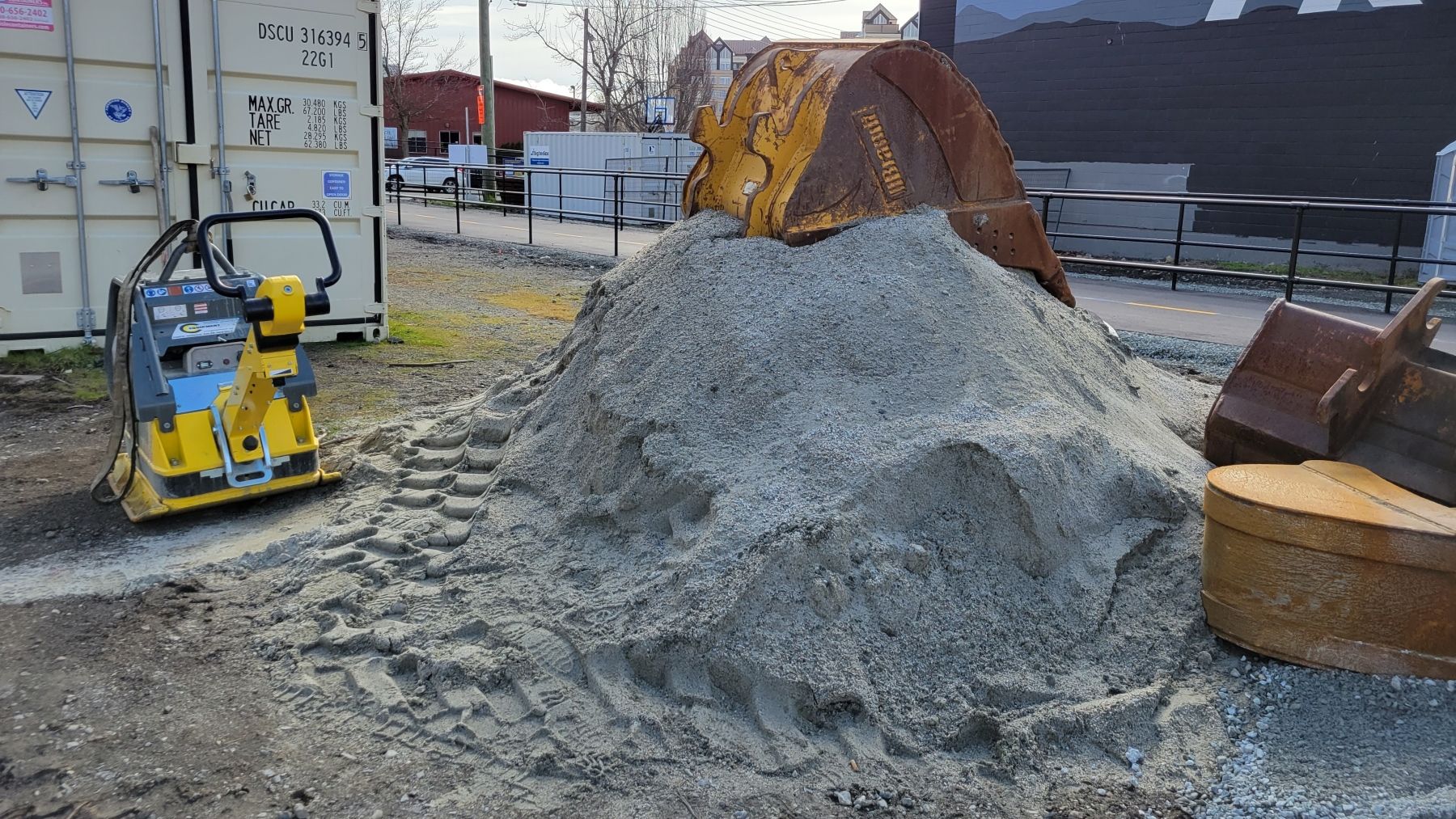 Downtown Victoria Excavation project