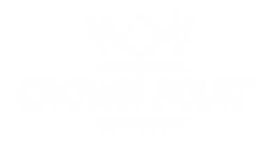 Crown Point Apartments Logo - White