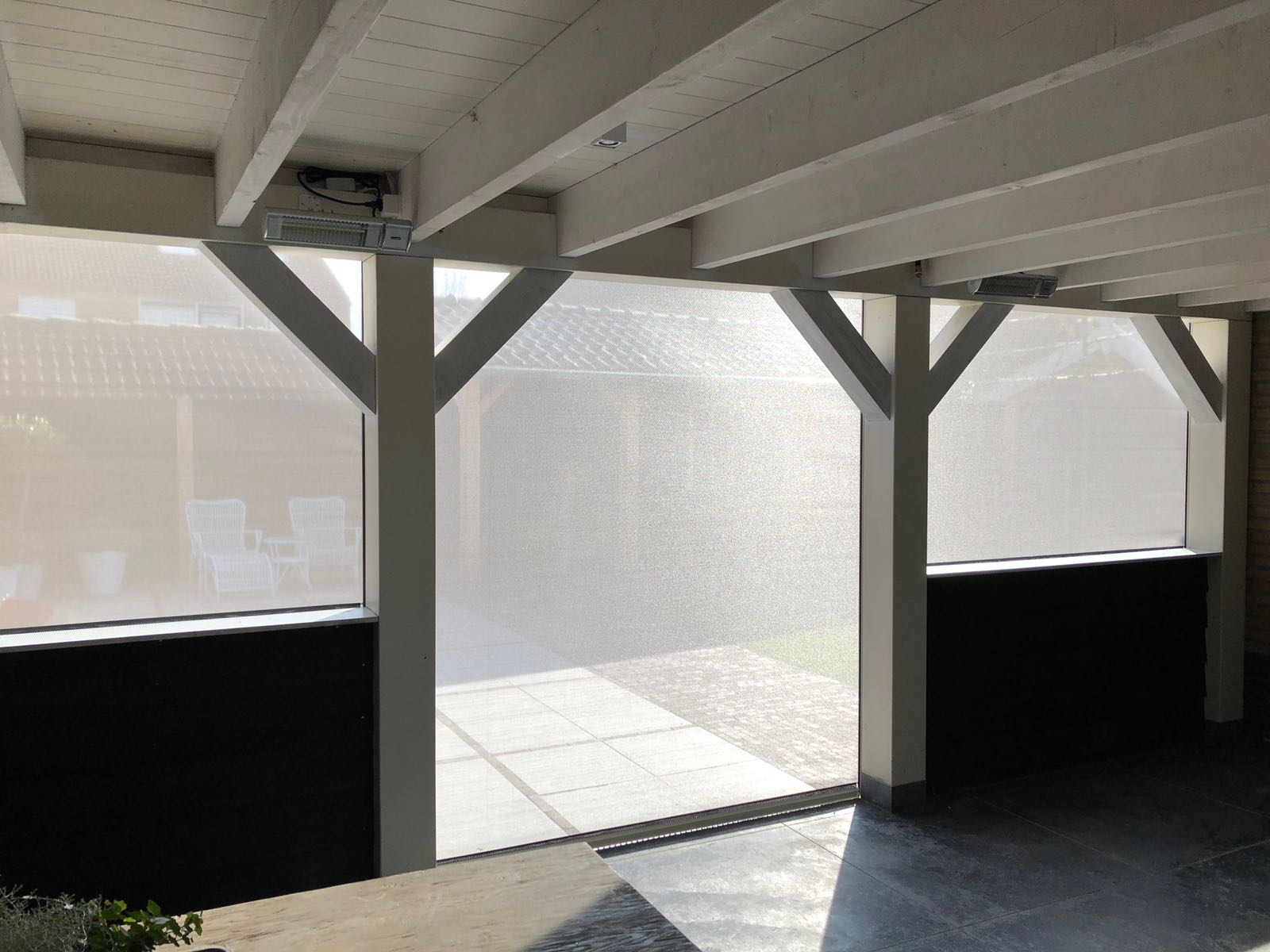 Windvaste ritsscreens