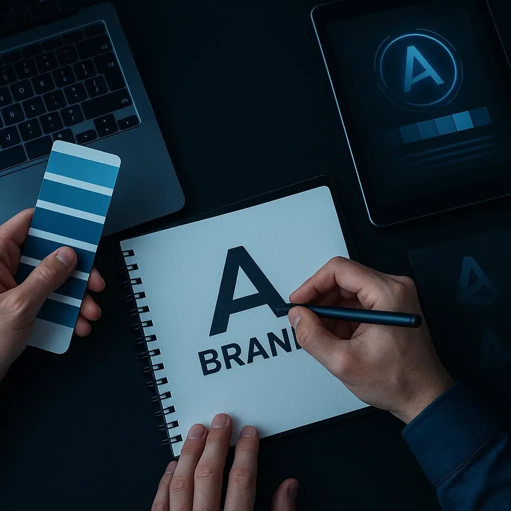 Creación de identidad visual y branding personalizado por AGANTMEDIA
