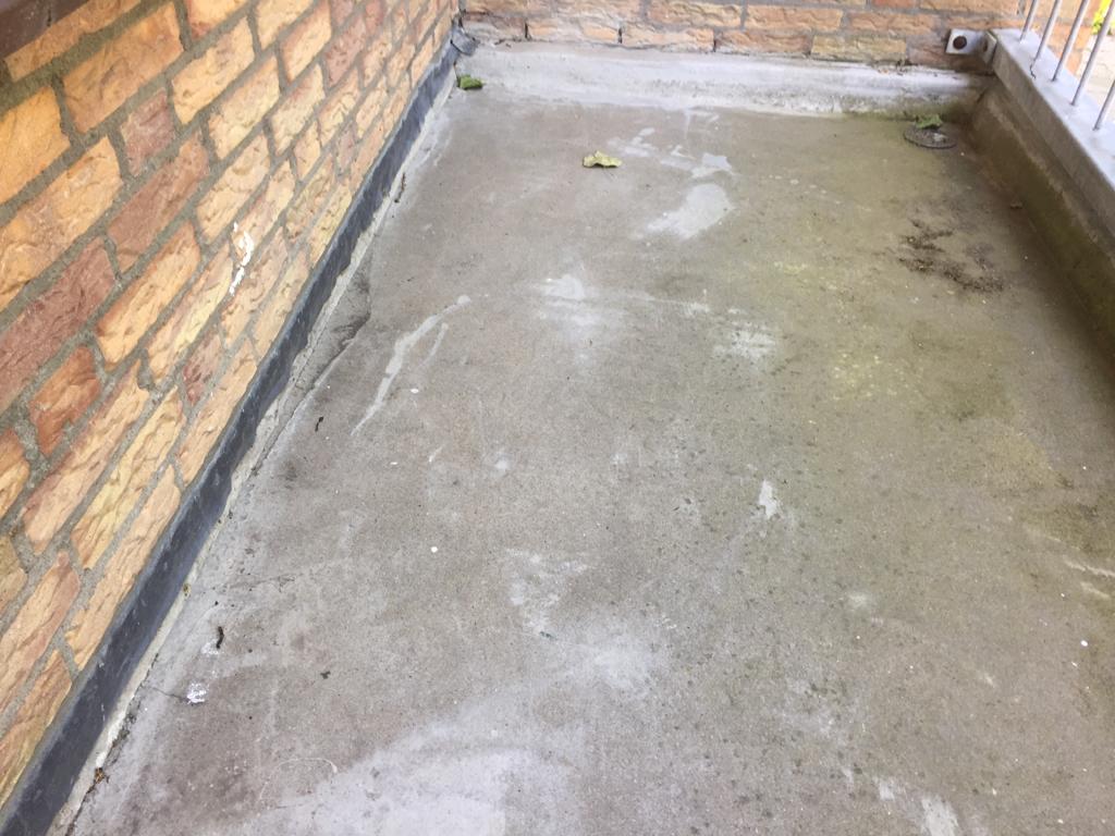 balkoncoating, betoncoating, waterdichte coating, UV coating, gietcoating