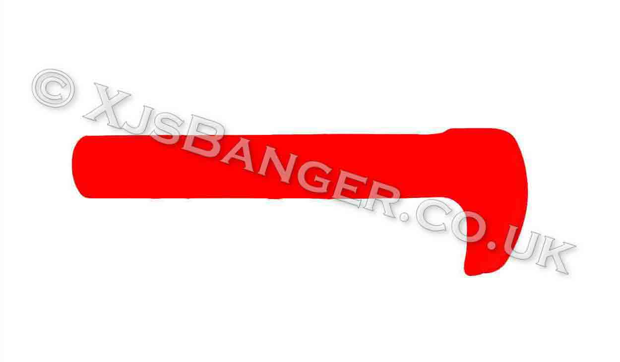 Jaguar Radius Arm Separator contour drawing