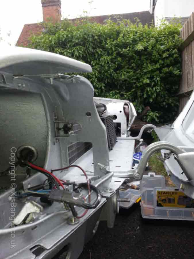 Jaguar XJS front chassis