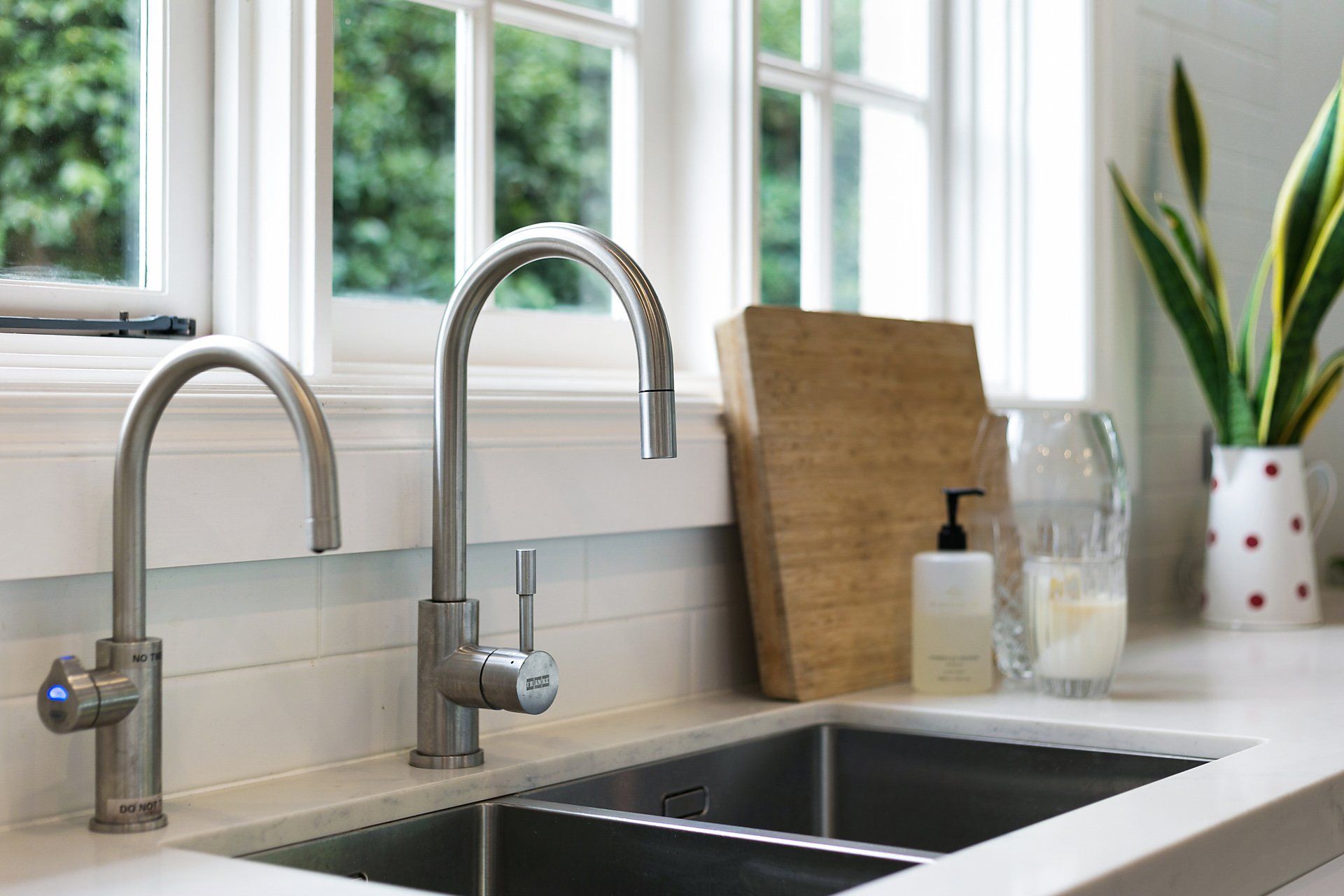 Ann Street project kitchen sink