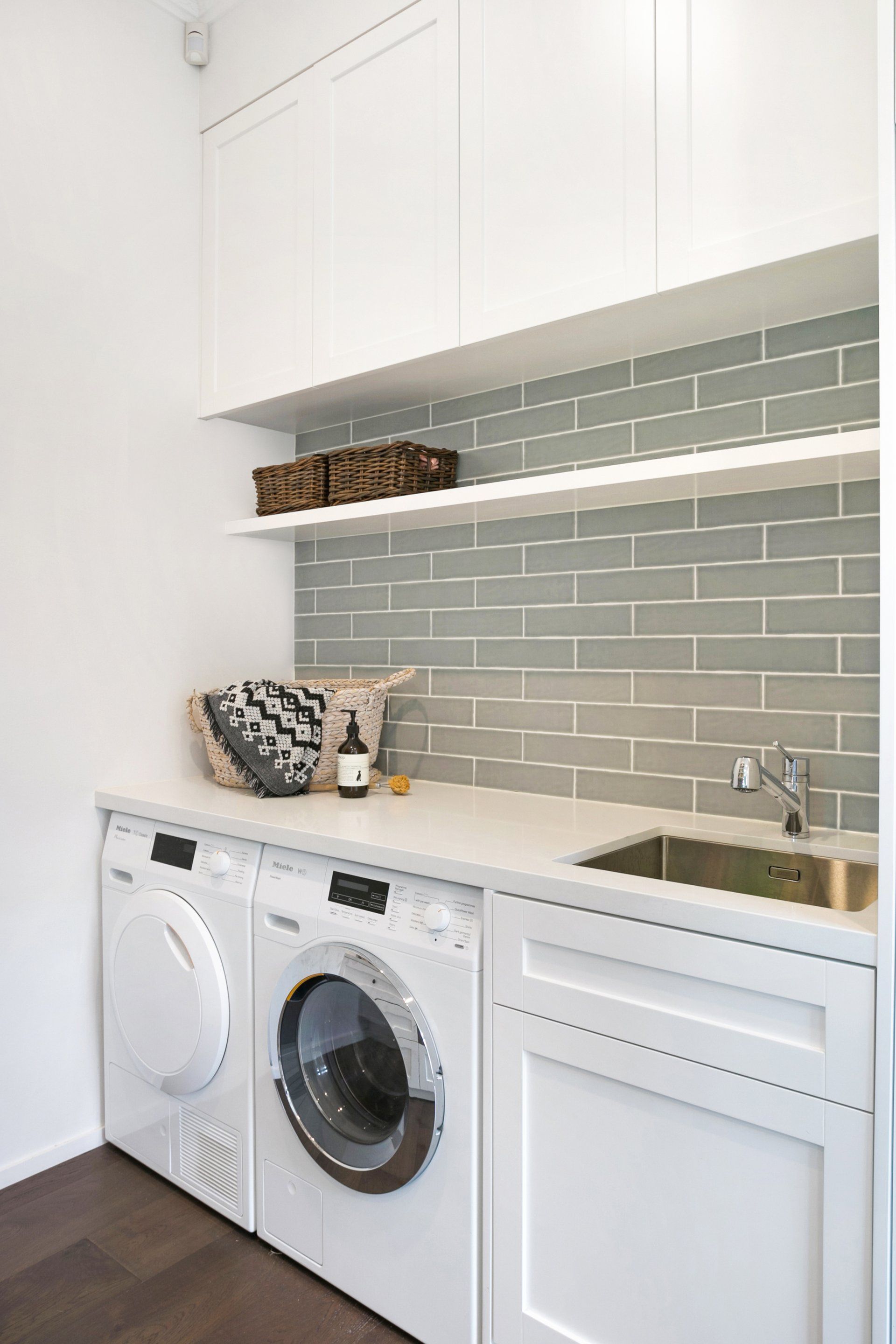 laundry area of Ann Street project