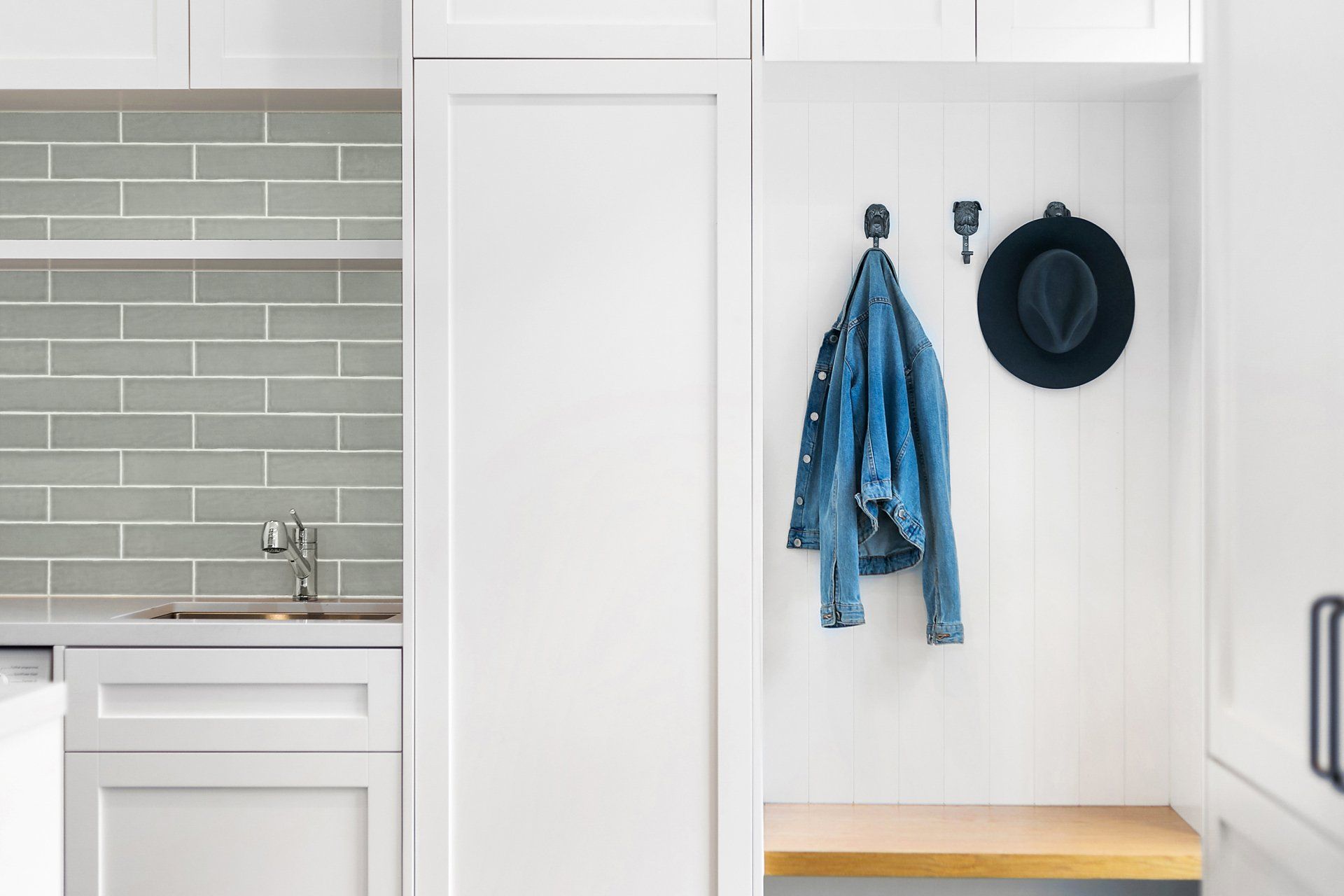 Ann Street project laundry room