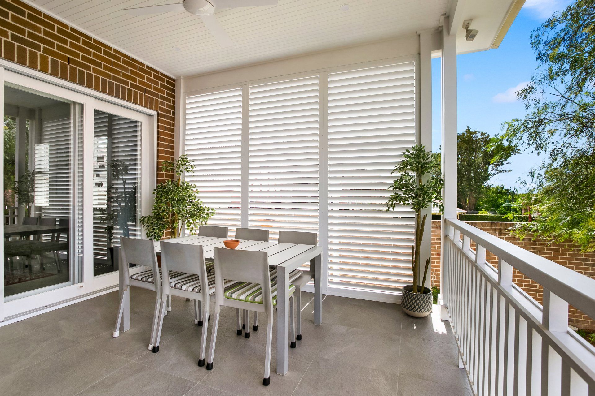 dining area of Wilga Street project