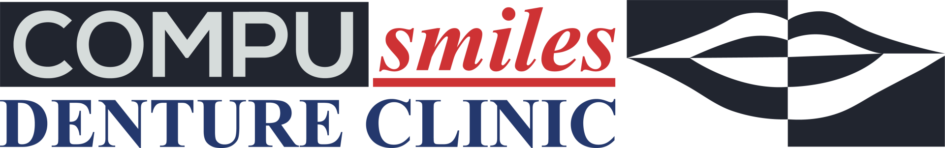 CompuSmiles Denture Clinic Logo | Dentist is Winnipeg | Denture Logo