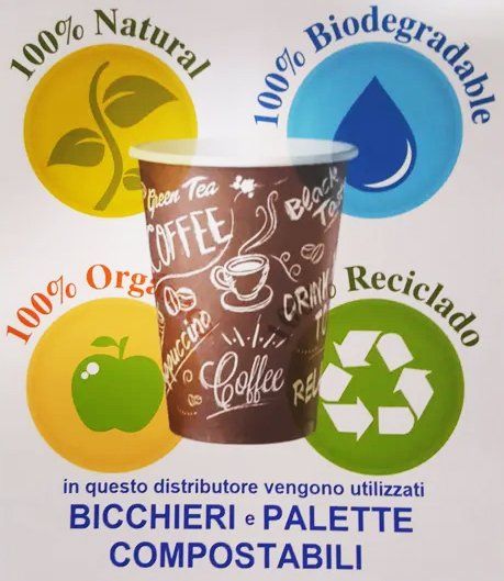 Bicchieri compostabili