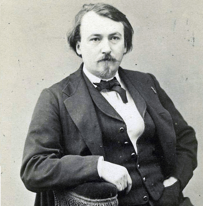 Doré fotografiado por Nadar en 1867