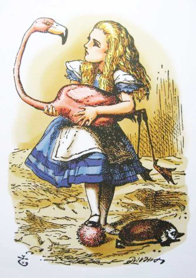 ALICIA EN EL PAIS DE LAS MARAVILLA Versión infantil