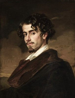Gustavo Adolfo Bécquer (retrato realizado por su hermano Valeriano en 1862)
