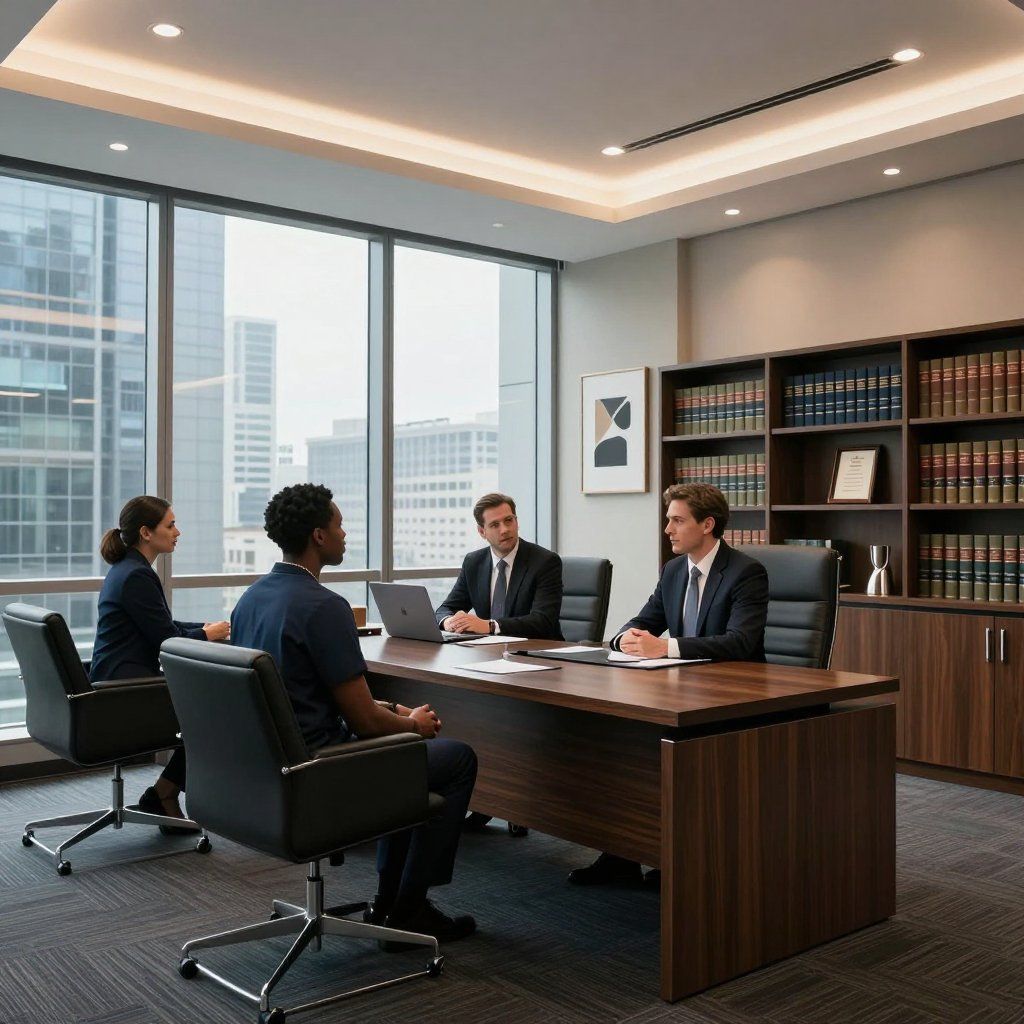 Legal Meeting in Boardroom