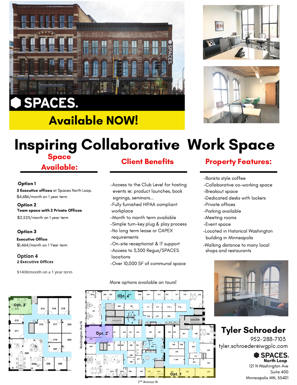 Spaces Poster — Saint Paul, MN — The Summit Group
