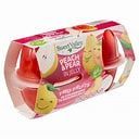SWEET VALLEY Peach & Pear in Strawberry Flavoured Jelly 4 x 125g