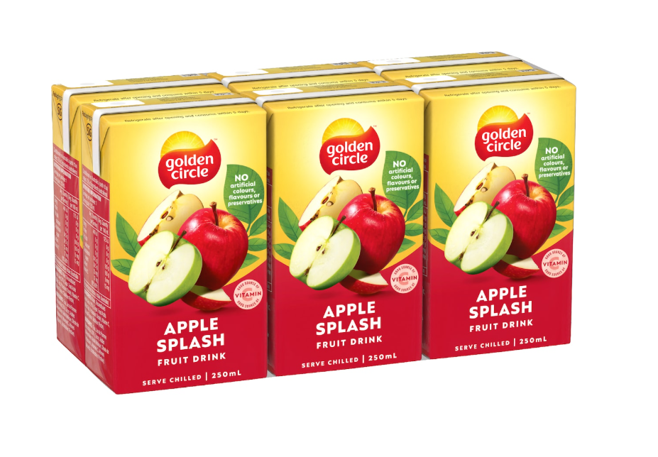 Purchased product Apple splash 250ml