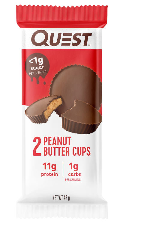 Quest peanut butter cups 1 piece