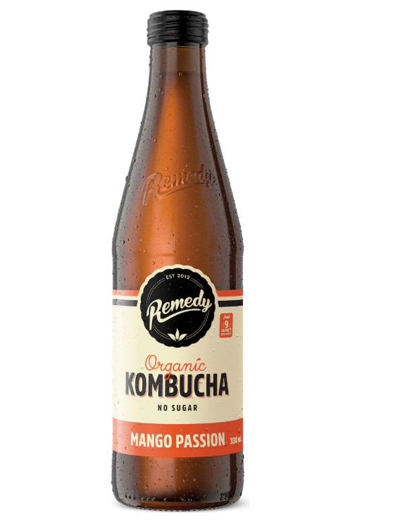 ORGANIC KOMBUCHA PASSION FRUIT