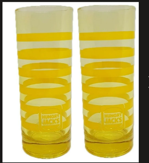 Hungry Jacks Summer Glasses