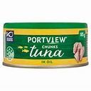 PORTVIEW Tuna Chunks in Oil 185g