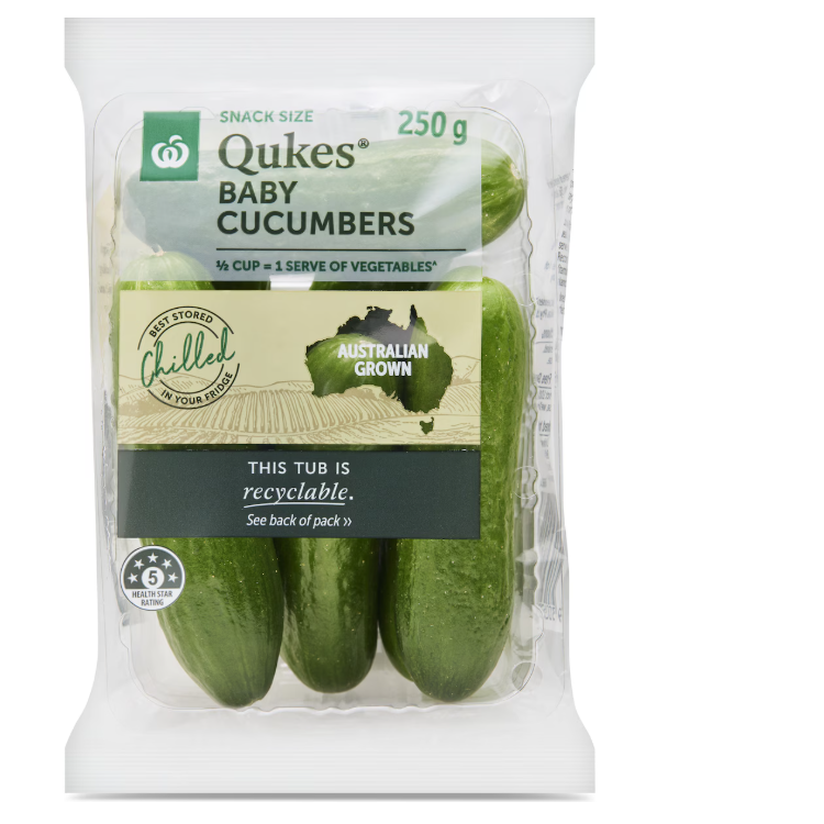 Baby cucumber 250g