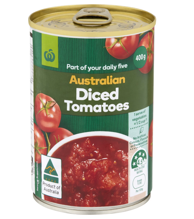 REMANO Australian Diced Tomatoes 400g