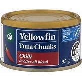 OCEAN RISE Yellowfin Tuna Chunks Italian Style in Oil with Chilli 95g