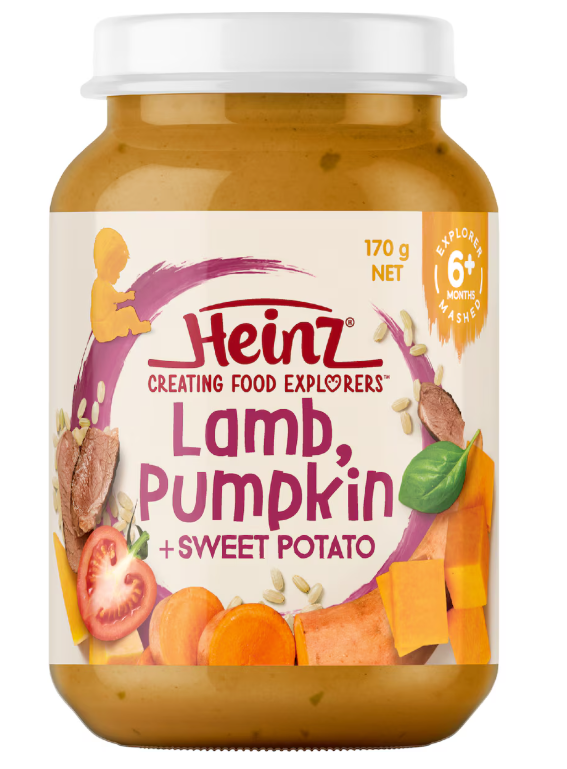 Heinz Lamb And Pumpkin Sweet potato